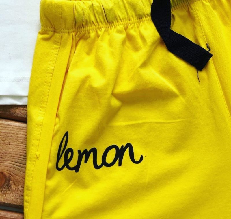 ست تیشرت و شلوارک لیمو - Image 3