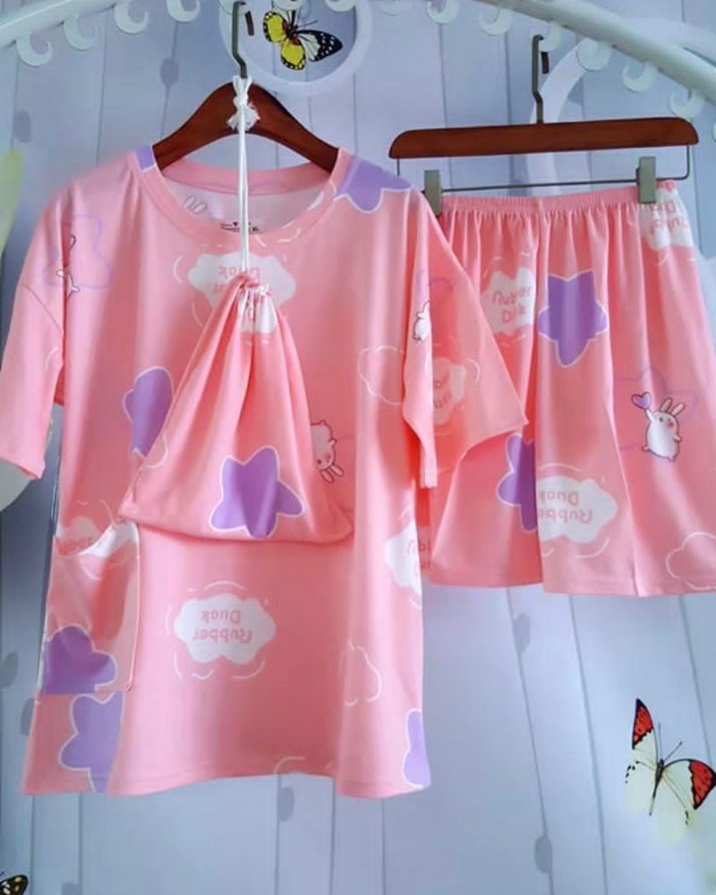 283D255D-0F6A-4F37-B9D3-C9A603BE7015 ست لباس راحتی مدل ابری - Image 1