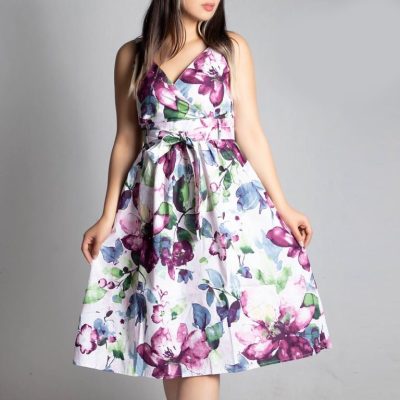 پیراهن عروسکی گلدار