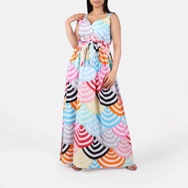 پیراهن ماکسی مدل رنگین کمان - Image 1