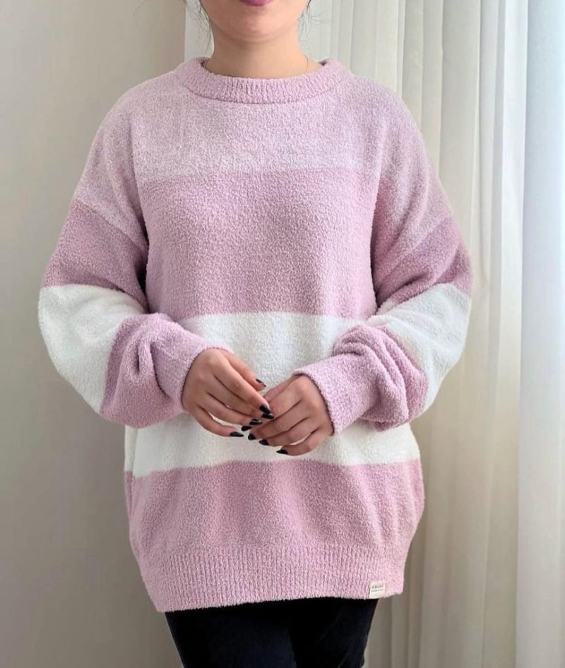 پلیور بافت حوله ای - Image 2