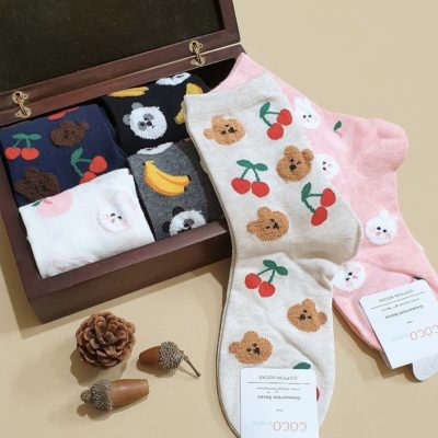 جوراب پاییزه میوه