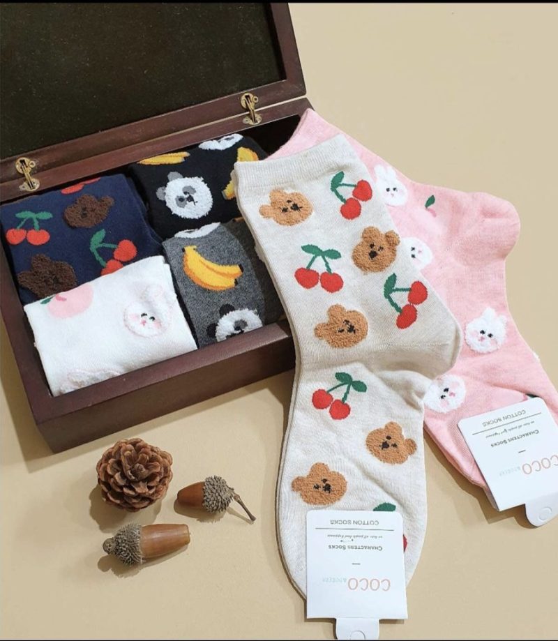 جوراب پاییزه میوه - Image 1