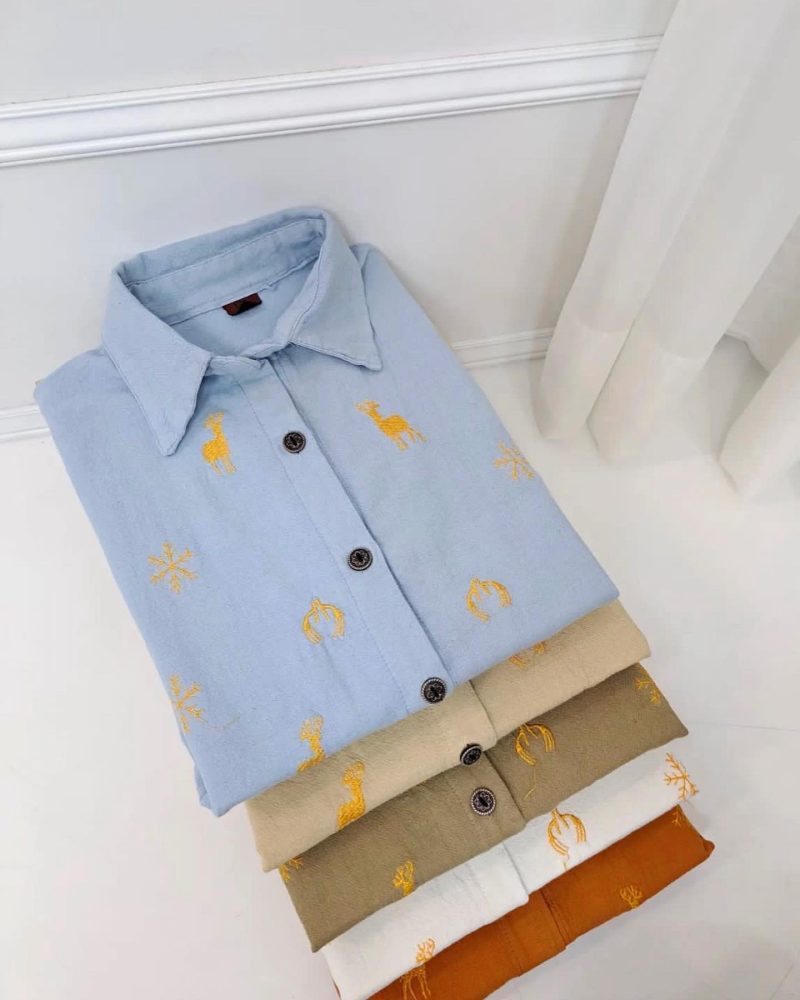 E3D1DB22-1A9E-42DB-BC42-EBEAA126D099 شومیز مانتویی گوزن - Image 2