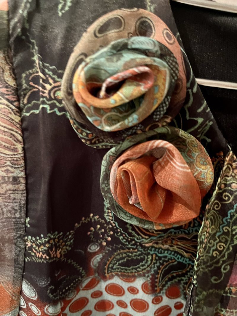 IMG_7735 شومیز حریر دوگل - Image 4