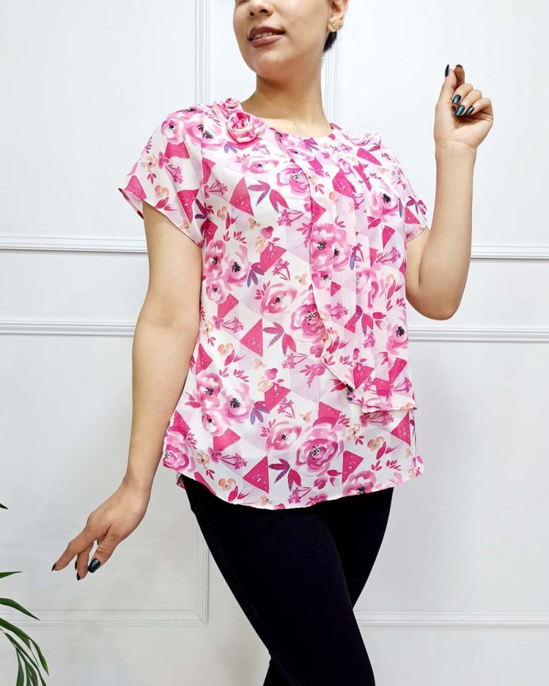 IMG_7742 شومیز حریر دوگل - Image 1