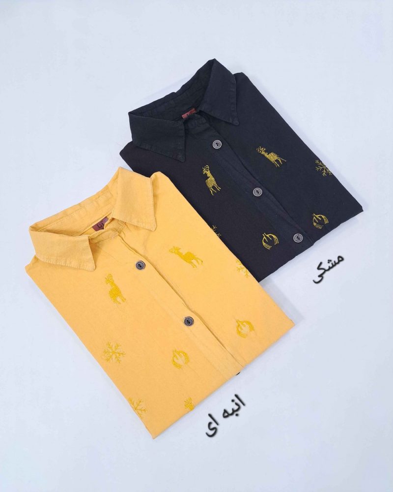 IMG_9213 شومیز مانتویی گوزن - Image 12