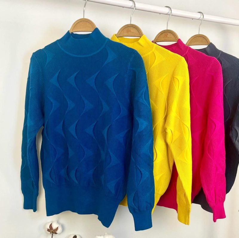 57F0FB73-3058-450A-B3DF-EE324BCE1209 بافت یقه اسکی لورنزا ۲ - Image 5