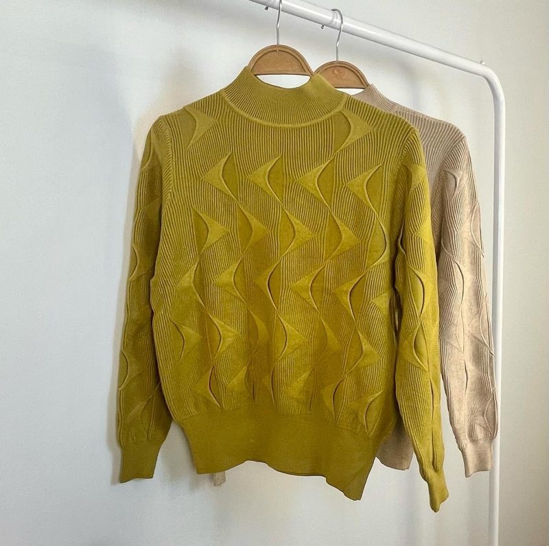 E1CAA48C-08C7-440F-98AA-4250031B03DC بافت یقه اسکی لورنزا ۲ - Image 4