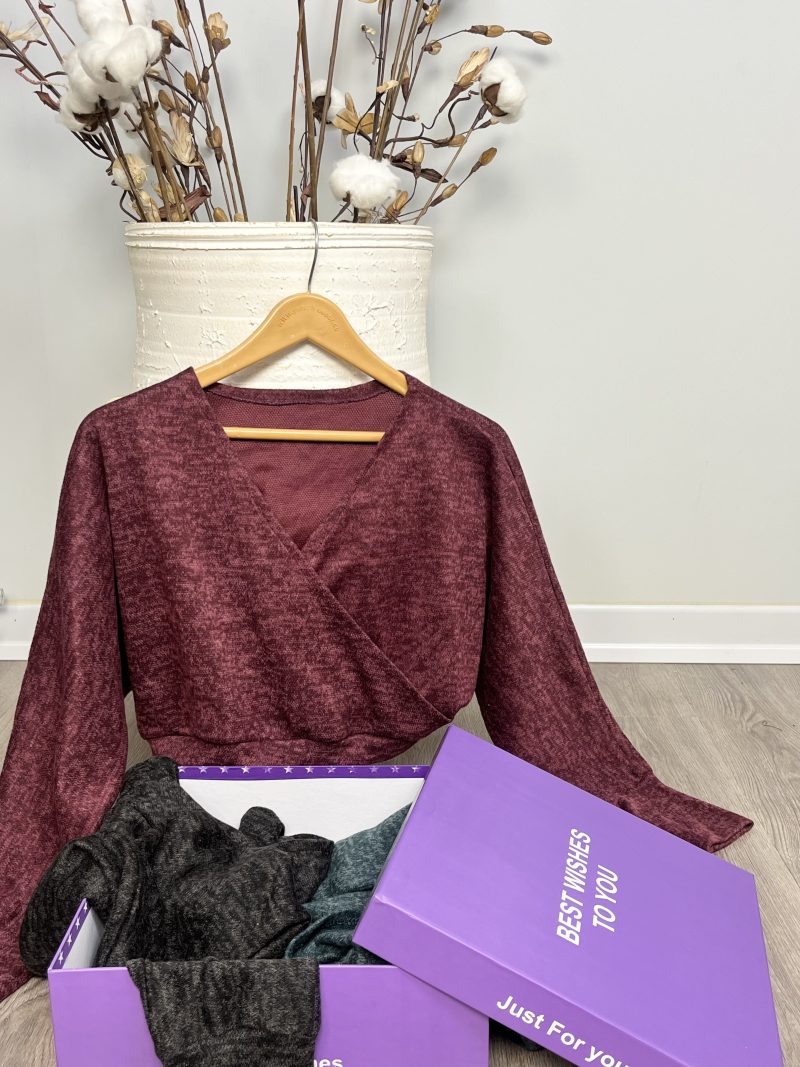 شومیز  کراپ موهر - Image 3