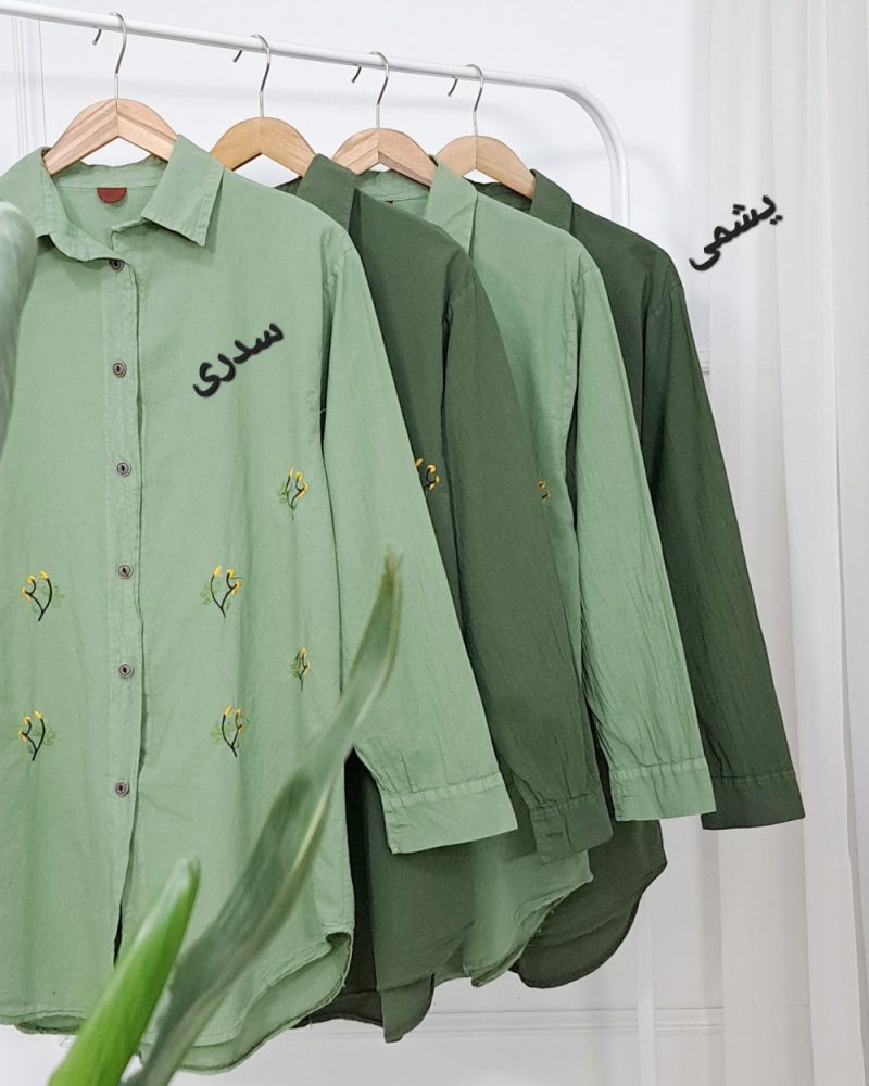 IMG_0135 شومیز لینن گلبهار - Image 5