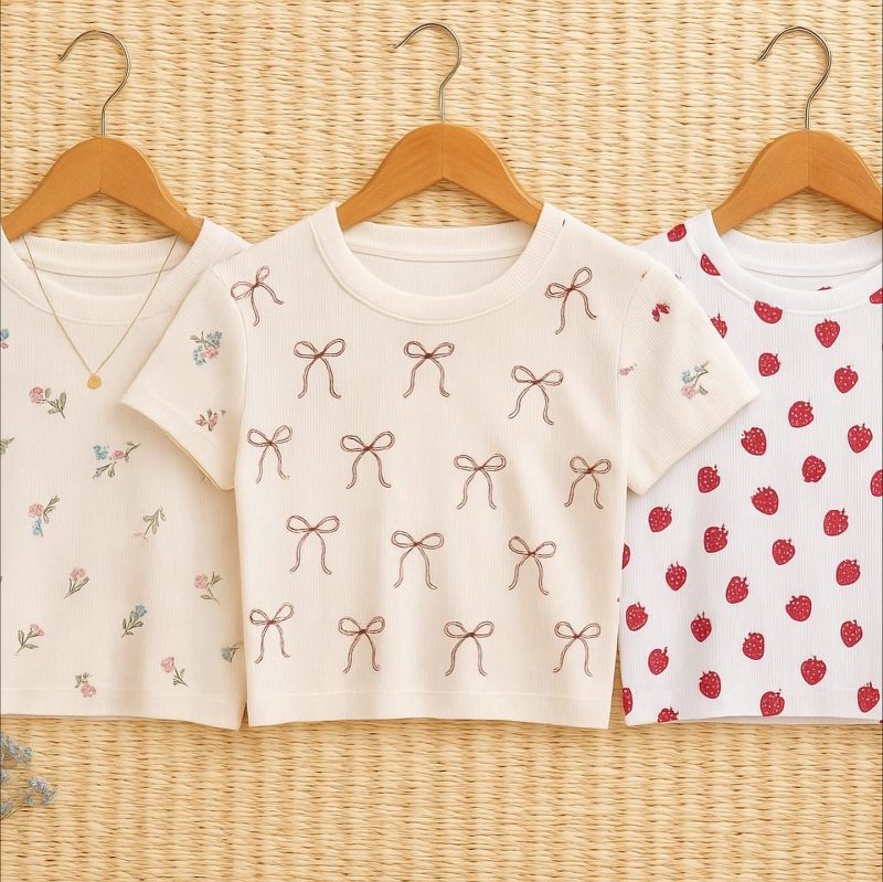 تیشرت کراپ ملوس ۲ - Image 11