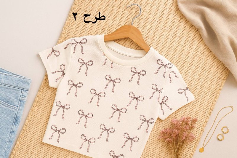 تیشرت کراپ ملوس ۲ - Image 4