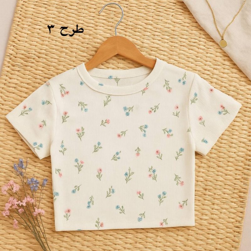 تیشرت کراپ ملوس ۲ - Image 5