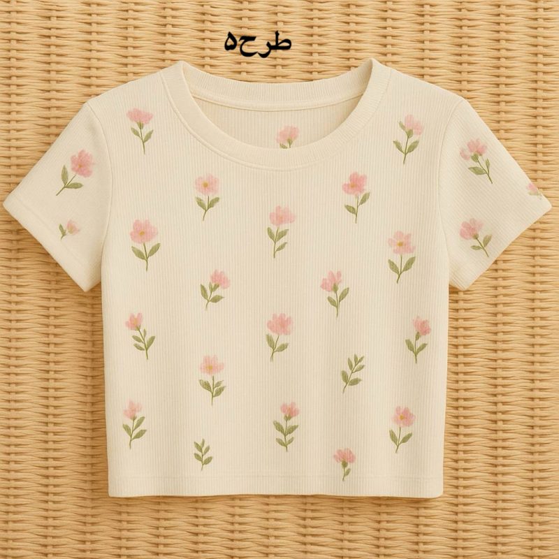 تیشرت کراپ ملوس ۲ - Image 7