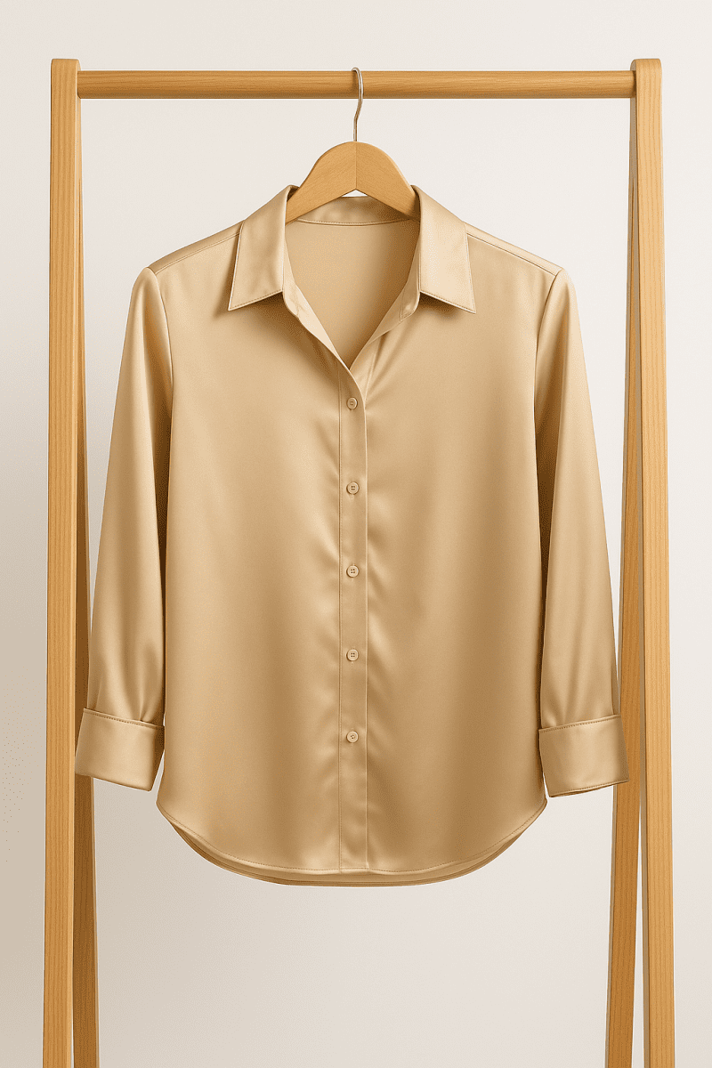 شومیز ساتن ترک - Image 8