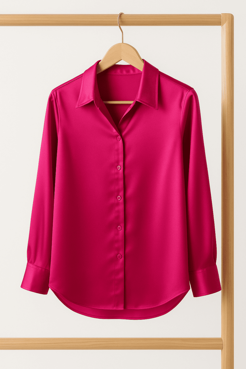 شومیز ساتن ترک - Image 7