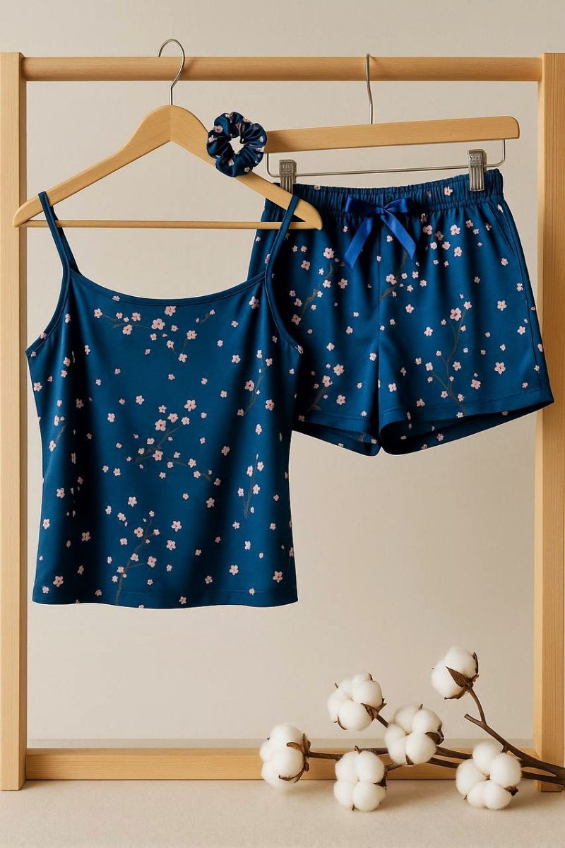 ست ساتن شکوفه - Image 1