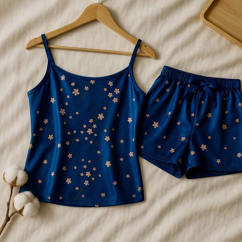 ست ساتن شکوفه - Image 3