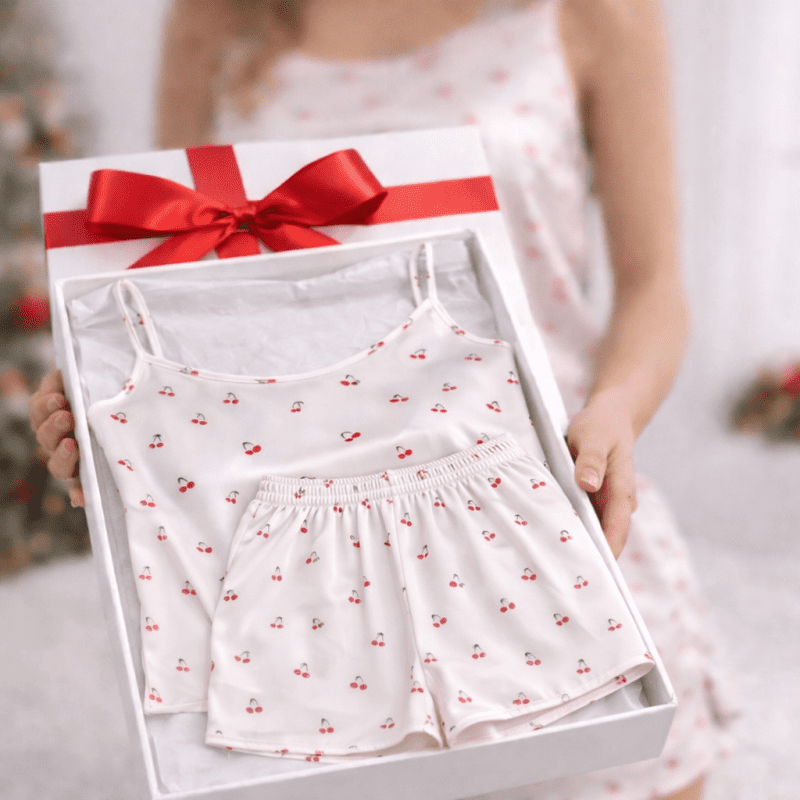 ست ساتن آلبالو - Image 5