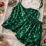 ست ساتن سبز