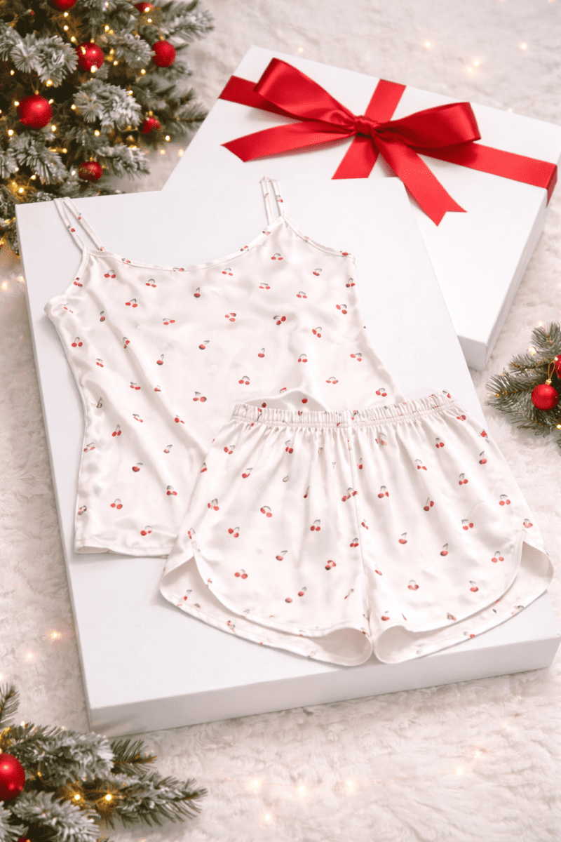 ست ساتن آلبالو - Image 4