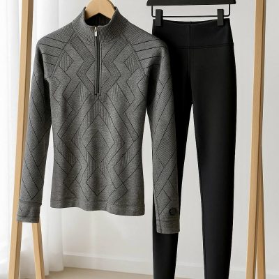 بلوز بافت یقه اسکی