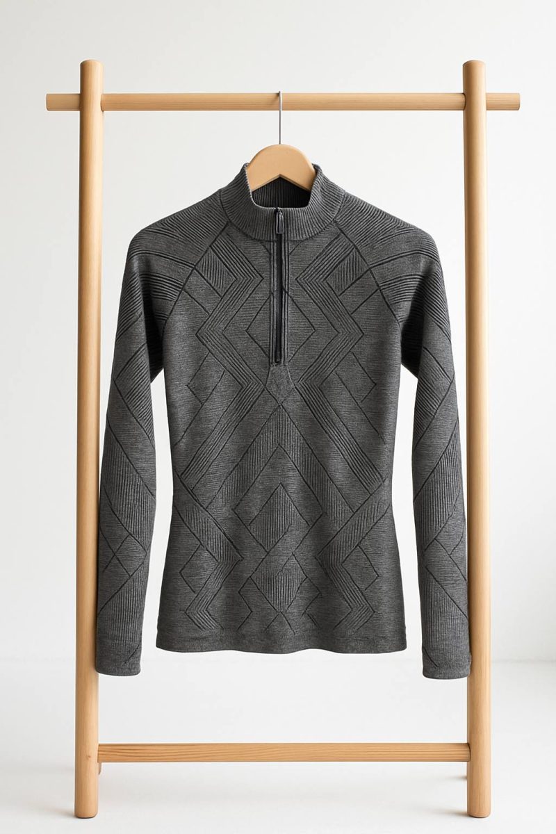 بلوز بافت یقه اسکی - Image 3