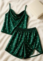 ست ساتن سبز