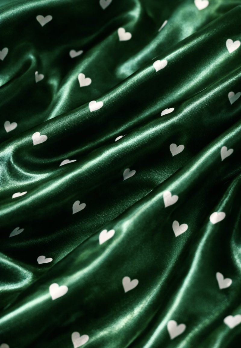 ست ساتن سبز - Image 4