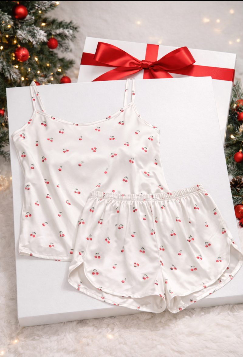 ست ساتن آلبالو - Image 3