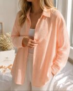 شومیز Peach Whisper - Image 2