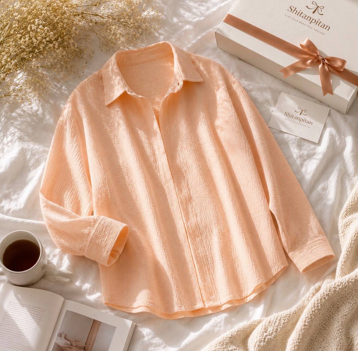 1405-04-05 18.38.44 شومیز Peach Whisper - Image 1