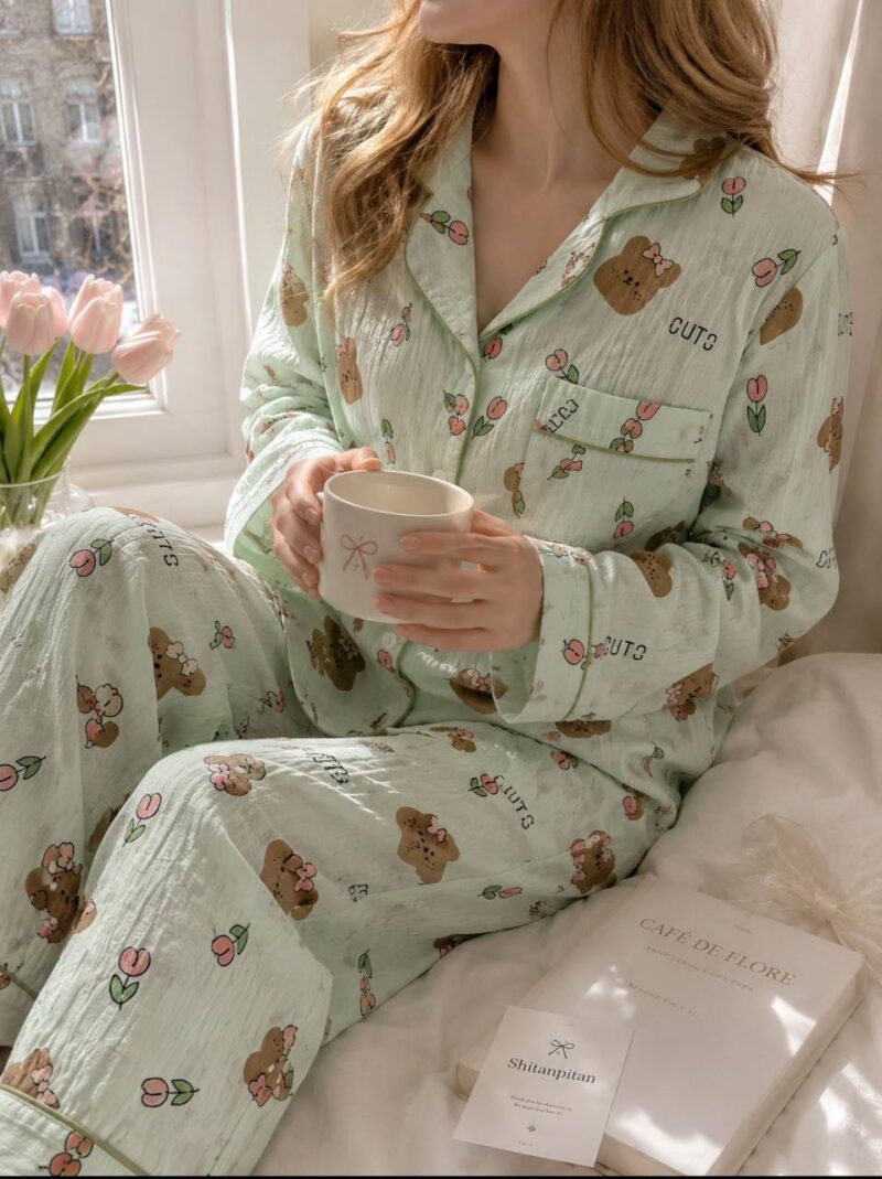 ست Mint Teddy Bloom - Image 4