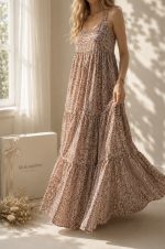 پیراهن Caramel Muse - Image 8