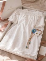 پیراهن White Daisy - Image 4