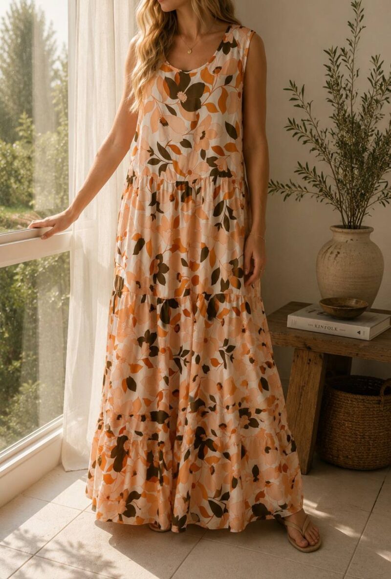 پیراهن Summer Peache - Image 4