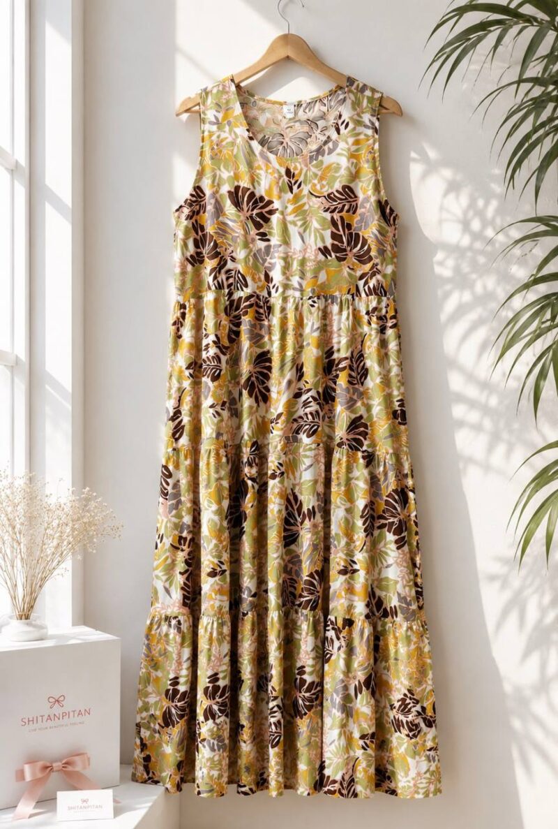 پیراهن Olive Summer - Image 7