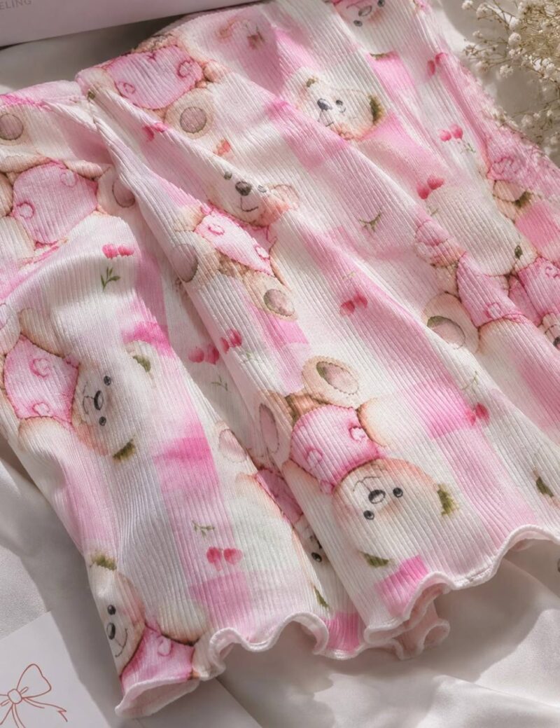 ست Pink teddy morning - Image 5