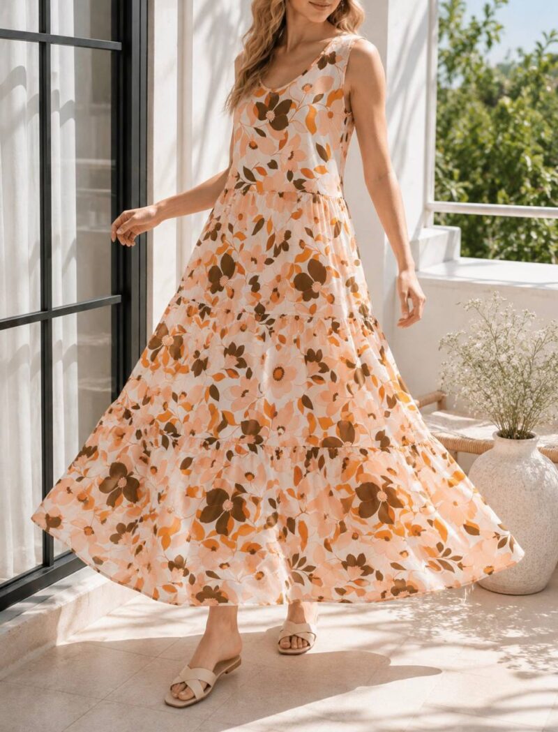 پیراهن Summer Peache - Image 3