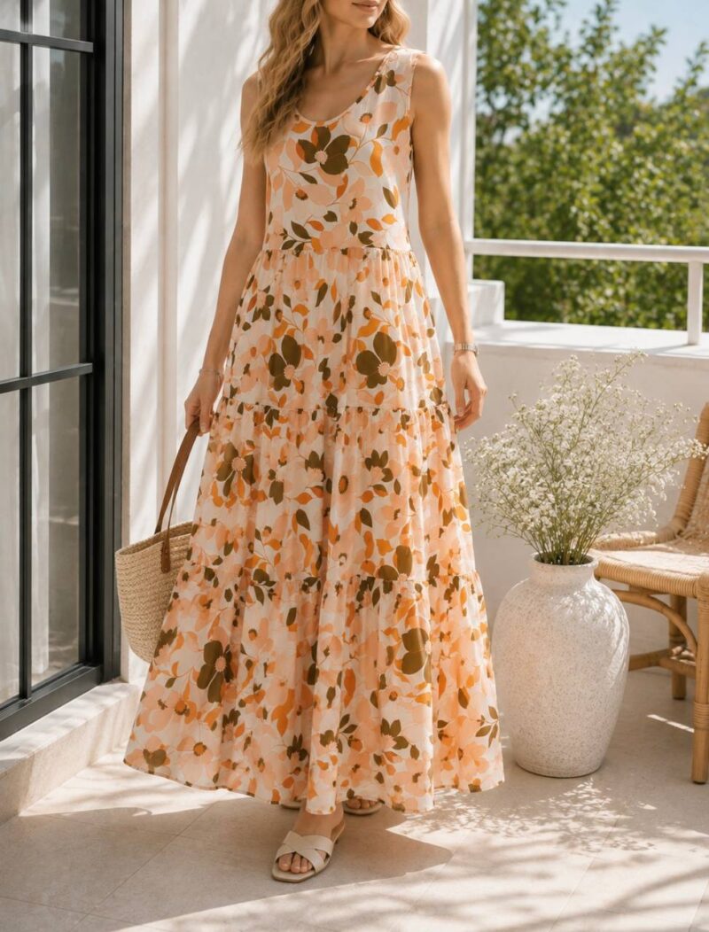 پیراهن Summer Peache - Image 5